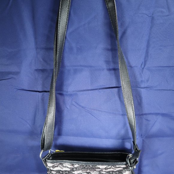 Rue 21 Etc, Black Lace Covered Purse - Picture 6 of 6